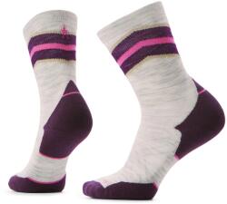 Smartwool Дамски чорапи за бягане Smartwool Women's Run Targeted Cushion Mid Crew Running socks - Ash - размер 38-41 (EU) (201-6752-0411)