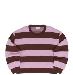 MAZINE Дамски пуловер Mazine Women's Striped Jacquard Knit Jumper - Deep Mahogany / Orchid - размер XXL (117-3237-0116)