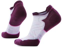Smartwool Дамски чорапи за бягане Smartwool Women's Run Targeted Cushion Low Ankle Running socks - Purple / White - размер 34-37 (EU) (201-4475-0911)