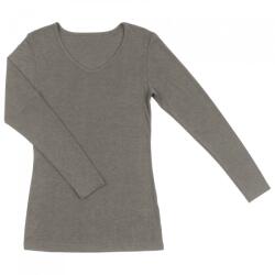 Joha Дамско мериносово термобельо Joha Women's Blouse L/S 85/15 Merino base layer - Sesame Melange - размер XS (115-1440-0211)