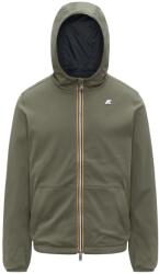 K-Way Мъжко ежедневно яке K-Way Jake Double Interlock Casual jacket - Green Lichen / Blue - размер XL (003-3617-0313)