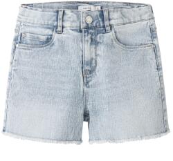 Name it Детски дънки Name it Kid's Rose HW Mom Denim Shorts Jeans - Light Blue Bleached Denim - размер 92 (EU) (701-4704-0211)