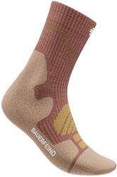 Bauerfeind Sports Дамски туристически чорапи Bauerfeind Sports Women's Outdoor Merino Mid Cut Socks Walking socks - Coral - размер 39-42 (EU) (201-7781-0212)