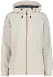 CMP Дамско водоустойчиво яке CMP Women's Jacket Fix Hood with Pack Pocket Waterproof jacket - Vaniglia - размер 42 (EU) (102-5201-0615)