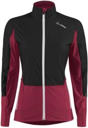Löffler Дамско яке за ски бягане Löffler Women's Jacket Worldcup REP Cross-country ski jacket - Black / Aubergine - размер 42 (EU) (103-2664-0115)
