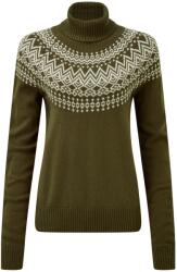 Sherpa Дамски вълнен пуловер Sherpa Women's Camkilo Roll Neck Sweater Jumper - Evergreen - размер XS (105-6749-0211)