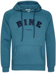 GreenBomb Мъжки суичър GreenBomb Bike Travel Trek Hoodie - Tidal Blue (017-4457-0112)
