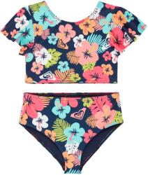 Roxy Детски комплект бикини Roxy Kid's Morning Flower Crop Top Set Bikini - Mood Indigo Morning Flowers Tw - размер 2 Years (750-2837-0111)