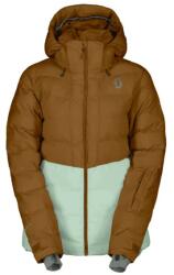 Scott Дамско ски яке Scott Women's Jacket Ultimate Warm Ski jacket - Bread Brown / Fresh Green - размер XS (104-5135-0611)