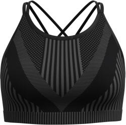 Smartwool Дамски спортен сутиен Smartwool Women's Intraknit Strappy Bra Sports bra - Black Heather II (114-2579-0412)