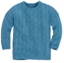 disana Детски пуловер disana Kids' Linen Jumper - Taubenblau - размер 122/128 (EU) (704-4749-0516)
