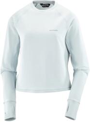 Salomon Дамски поларен пуловер Salomon Women's Sntial Lightwarm Crew Neck Fleece jumper - Pearl Blue (105-7210-0213)