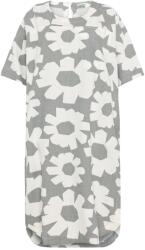 KnowledgeCotton Apparel Дамска рокля KnowledgeCotton Apparel Women's Linen-Mix Printed T-Shirt Dress - Grey - размер XL (134-1892-0114)