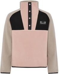 Didriksons Детски поларен пуловер Didriksons Kid's Yokto Half-Buttons 2 Fleece jumper - Vintage Pink - размер 140 (704-4475-0713)