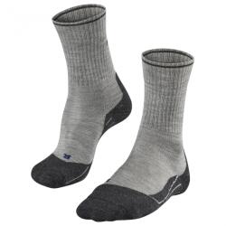 Falke Дамски туристически чорапи Falke Women's TK2 Wool Silk Walking socks - Light Grey - размер 39-40 (EU) (201-1715-0213)