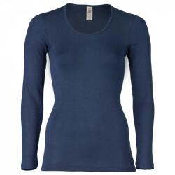 Engel Дамско копринено термобельо Engel Women's Undershirt L/S Merino base layer - Navy - размер 42/44 (EU) (114-0634-1014)
