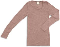 Engel Дамско копринено термобельо Engel Women's Undershirt L/S Merino base layer - Dustyrose - размер 46/48 (EU) (114-0634-1414)