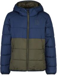 Stoic Детско синтетично яке Stoic Kid's MountainWool200 Strobo Hoody Synthetic jacket - Navy Blue / Dark Olive - размер 164 (EU) (703-6572-0316)