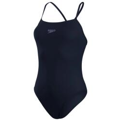 Speedo Дамски бански костюм Speedo Women's Eco Endurance+ Thinstrap 1 Piece Swimsuit - True Navy - размер 30 (EU) (150-2760-0211)