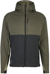 Stoic Мъжко вълнено яке Stoic MountainWool60 JokkmokkSt. Hybrid Hoody Insulation jacket - Dark Olive / Multi - размер 3XL (005-6564-0216)
