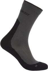 Icebreaker Дамски туристически чорапи Icebreaker Women's Merino Hike+ Light Crew Walking socks - Obsidian / Black - размер 35-37 (EU) (201-9235-0311)