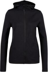Heber Peak Дамско вълнено яке Heber Peak Women's Merino210 EvergreenHe. Zip Hoody Zip-up hoodie - Black (105-6904-0113)