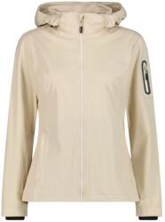 CMP Дамско софтшел яке CMP Women's Light Softshell Jacket Zip Hood Softshell jacket - Cream - размер 46 (EU) (103-2139-1717)