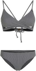 O'Neill Дамски комплект бикини O'Neill Women's Essentials Baay Maoi Bikini Set Bikini - Black Micro Stripe - размер 38 (EU) (150-4367-0713)