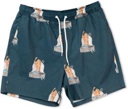 LAKOR Мъжки бордшорт LAKOR Save The Mermaids Swim Shorts Boardshorts - Blue - размер 34 (EU) (050-2259-0113)