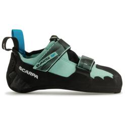 Scarpa Дамски обувки с велкро Scarpa Women's Quantix SF Climbing shoes - Aqua / Black - размер 37, 5 (EU) (301-0750-0116)