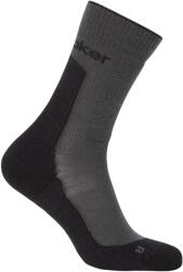 Icebreaker Дамски туристически чорапи Icebreaker Women's Merino Hike+ Medium Crew Walking socks - Obsidian / Black - размер 35-37 (EU) (201-9238-0311)