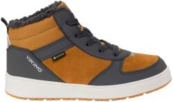 Viking Детски зимни ботуши Viking Kid's Epic Warm GTX Winter boots - Camel / Charcoal - размер 38 (EU) (702-4627-0119)