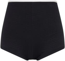 Seafolly Дамско бикини долнище Seafolly Women's Beach Bound Boyleg Pant Bikini bottom - Black - размер 42 (EU) (150-5052-0116)