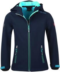 TROLLKIDS Детско софтшел яке Trollkids Girl's Trollfjord Jacket Softshell jacket - Navy / Mint - размер 116 (EU) (703-2073-0214)