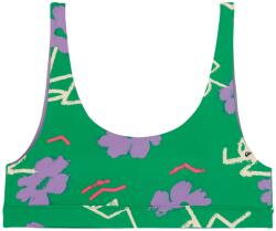 Quiksilver Дамско бикини горнище Quiksilver Women's Riva Top Bikini top - Leprechaun Street Floral 32 - размер XL (150-6736-0115)