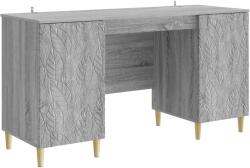 vidaXL Birou Sonoma gri Lemn prelucrat 142, 5 x 50 x 75 cm GartenMobel Dekor (3414618)