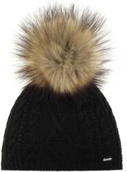 Eisbär Дамска зимна шапка (beanie) Eisbär Nelia Lux Beanie - Black / Real - размер One Size (904-1016-0411)
