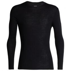Icebreaker Мъжко мериносово термобельо Icebreaker 175 Everyday L/S Crewe Merino base layer - Black (015-0851-0111)