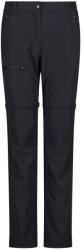 CMP Дамски панталон със свалящи крачоли CMP Women's 4-Way Stretch Zip Off Pant Zip-off trousers - Antracite - размер 46 (EU) (110-1506-0217)