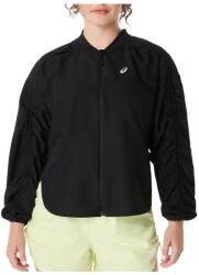 Asics Дамско яке за бягане Asics Women's Nagino Run Adjustable Jacket Running jacket - Performance Black (128-0524-0214)