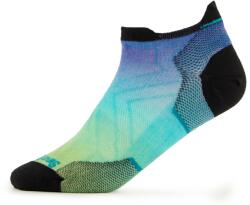 Smartwool Дамски чорапи за бягане Smartwool Women's Run Zero Cushion Ombre Print Low Ankle Running socks - Capri - размер 38-41 (EU) (201-4497-0112)