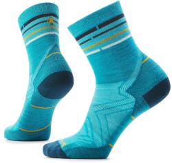 Smartwool Дамски чорапи за бягане Smartwool Women's Run Zero Cushion Mid Crew Running socks - Capri - размер 34-37 (EU) (201-4496-0511)