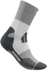 Bauerfeind Sports Дамски чорапи за бягане Bauerfeind Sports Women's Trail Run Mid Cut Socks Running socks - Graphite Grey - размер 35-38 (EU) (201-8093-0311)