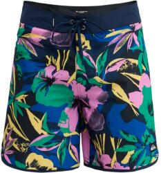 Quiksilver Мъжки бордшорт Quiksilver Surfsilk Scallop 18'' Boardshorts - Dark Navy Interact Floral - размер 33 (US) (050-2571-0315)