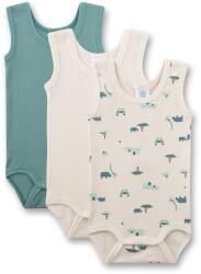 Sanetta Детско ежедневно термо бельо Sanetta Kid's Set Body 0/0 324937 3-Pack Everyday base layer - Chalk - размер 74 (EU) (714-1835-0113)