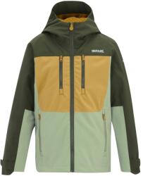 Regatta Детско водоустойчиво яке Regatta Kid's Junior Highton Jacket Waterproof jacket - Dark Khaki / Wood Brown / Light Sage - размер 6-7 Years (703-7787-0313)