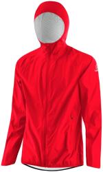 Löffler Мъжко водоустойчиво яке Löffler Hooded Jacket WPM Pocket Waterproof jacket - Red - размер 56 (EU) (002-3012-0416)