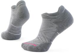 Smartwool Дамски чорапи за бягане Smartwool Women's Run Targeted Cushion Low Ankle Running socks - Lightgreywhite - размер 38-41 (EU) (201-4475-0712)