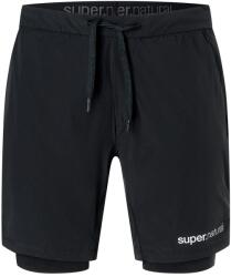 super. natural Мъжки къси панталони Super. natural Double Layer Shorts - Jet Black - размер 56 (012-2871-0115)