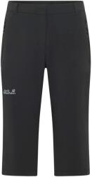 Jack Wolfskin Дамски 3/4 панталони Jack Wolfskin Women's Hikeout 3/4 Pants Shorts - Black - размер 46 (EU) (112-4079-0117)